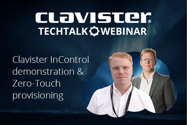 Clavister Tech-talks Zero Touch Provisioning